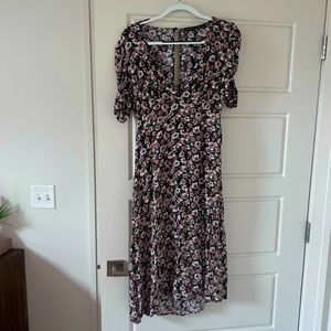 🌸Abercrombie Floral Midi Dress Size M🌸